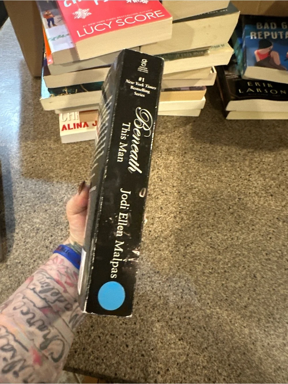 Beneath This Man by Jodi Ellen Malpas - Black Paperback